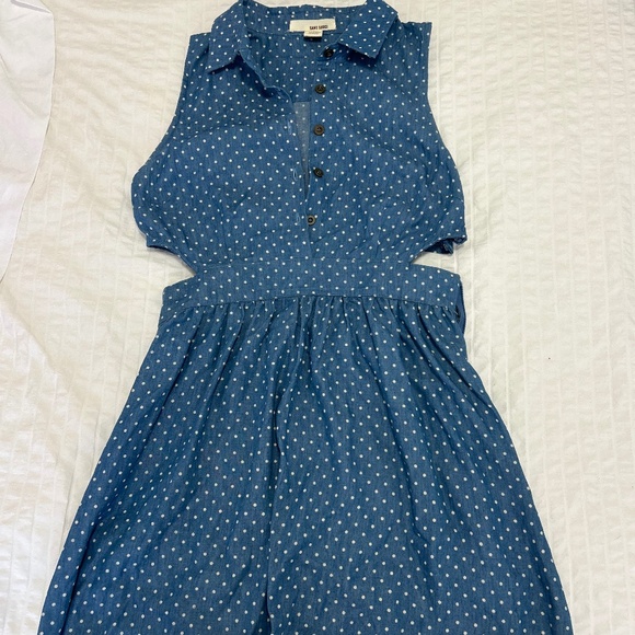 Forever 21 Womens / Teens Cutout Polkadot Dress - Picture 1 of 3